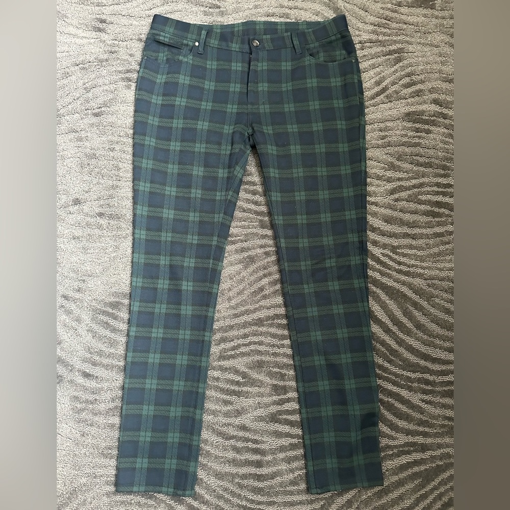 Zara men’s Tartan Plaid Trousers
